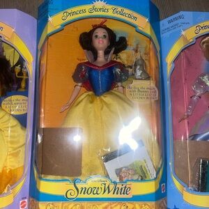 Disney Princess Snow White Doll with Yellow and Blue Dress